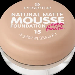 essence Base De Maquillaje>BASE NATURAL MATTE MOUSSE