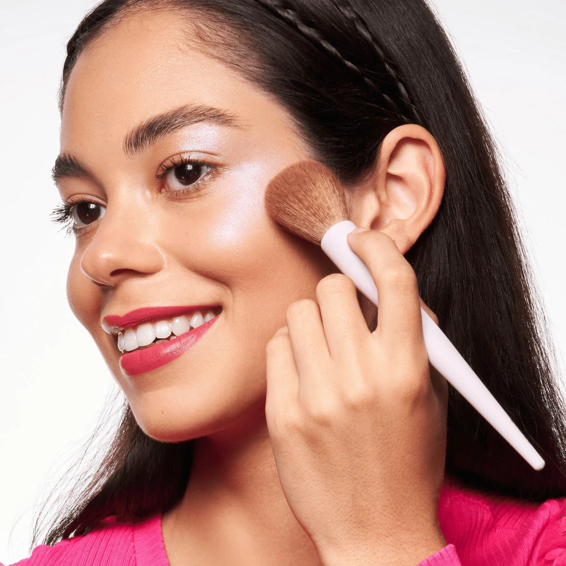 essence Pinceles Y Brochas>brocha para colorete e iluminador