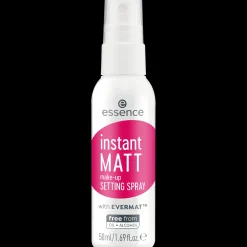 essence Prebase Y Spray Fijador>instant MATT spray fijador del maquillaje