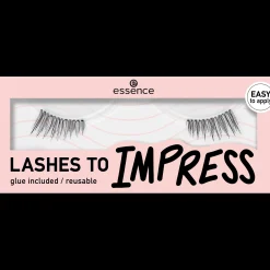 essence Pestañas Artificiales>LASHES TO IMPRESS