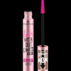 essence Máscara>MÁSCARA WITHOUT LIMITS BROWN EXTREME LENGTHENING & VOLUME