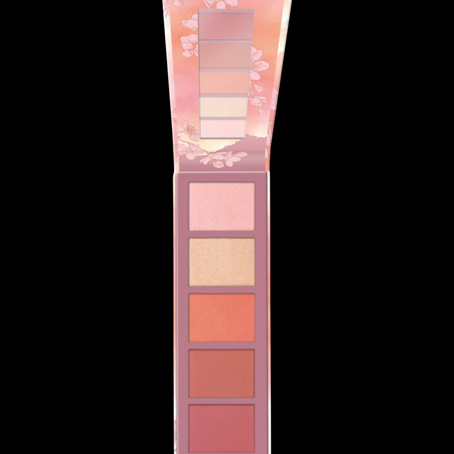 essence Colorete>paleta de colorete e iluminador peachy BLOSSOM