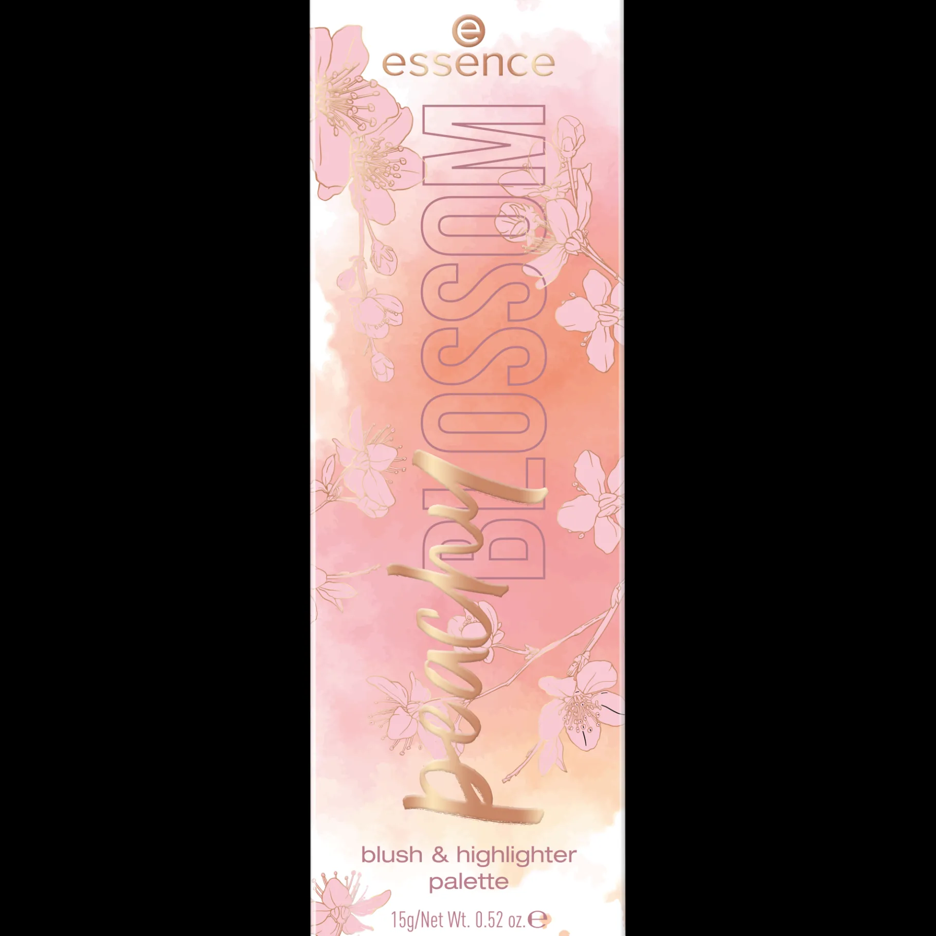 essence Colorete>paleta de colorete e iluminador peachy BLOSSOM
