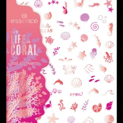 essence Decoración De Uñas>Pegatinas para uñas live LIFE in CORAL