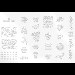 essence Decoración De Uñas>Placas de estampación nail art STAMPY DESIGNS.