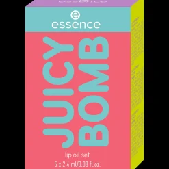 essence Cuidado Labial>Set de aceites labiales JUICY BOMB