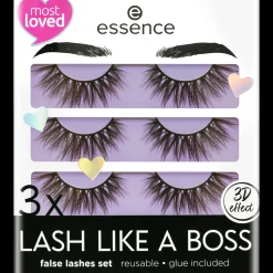essence Pestañas Artificiales>Set de pestañas artificiales x3 LASH LIKE A BOSS