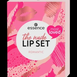essence Barra De Labios>Set the nude lip romantic