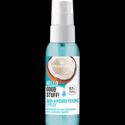 essence Prebase Y Spray Fijador>SPRAY FIJADOR HIDRATANTE 48h HELLO, GOOD STUFF!